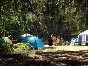 La joie du camp de vacances